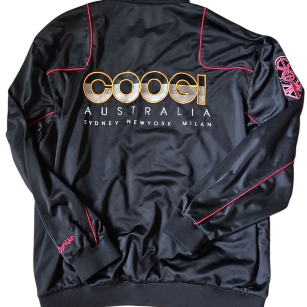COOGI Spellout Men's  Tracksuit Black Size XXX